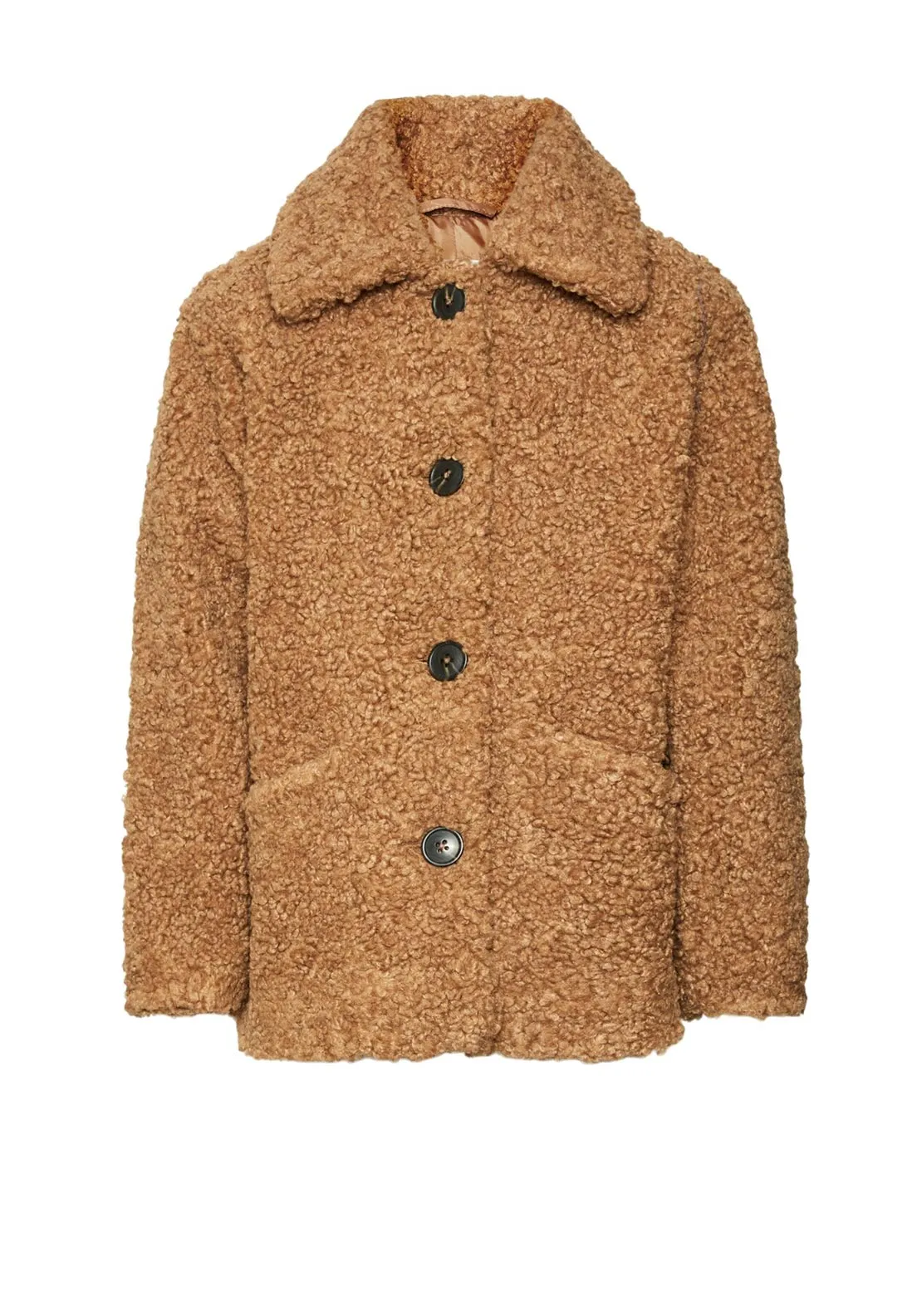 Vero Moda Girl Kylie Teddy Jacket, Tigers Eye