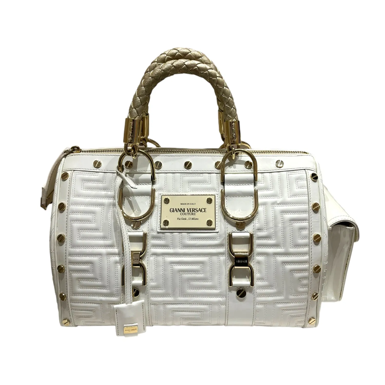 Versace White Bag