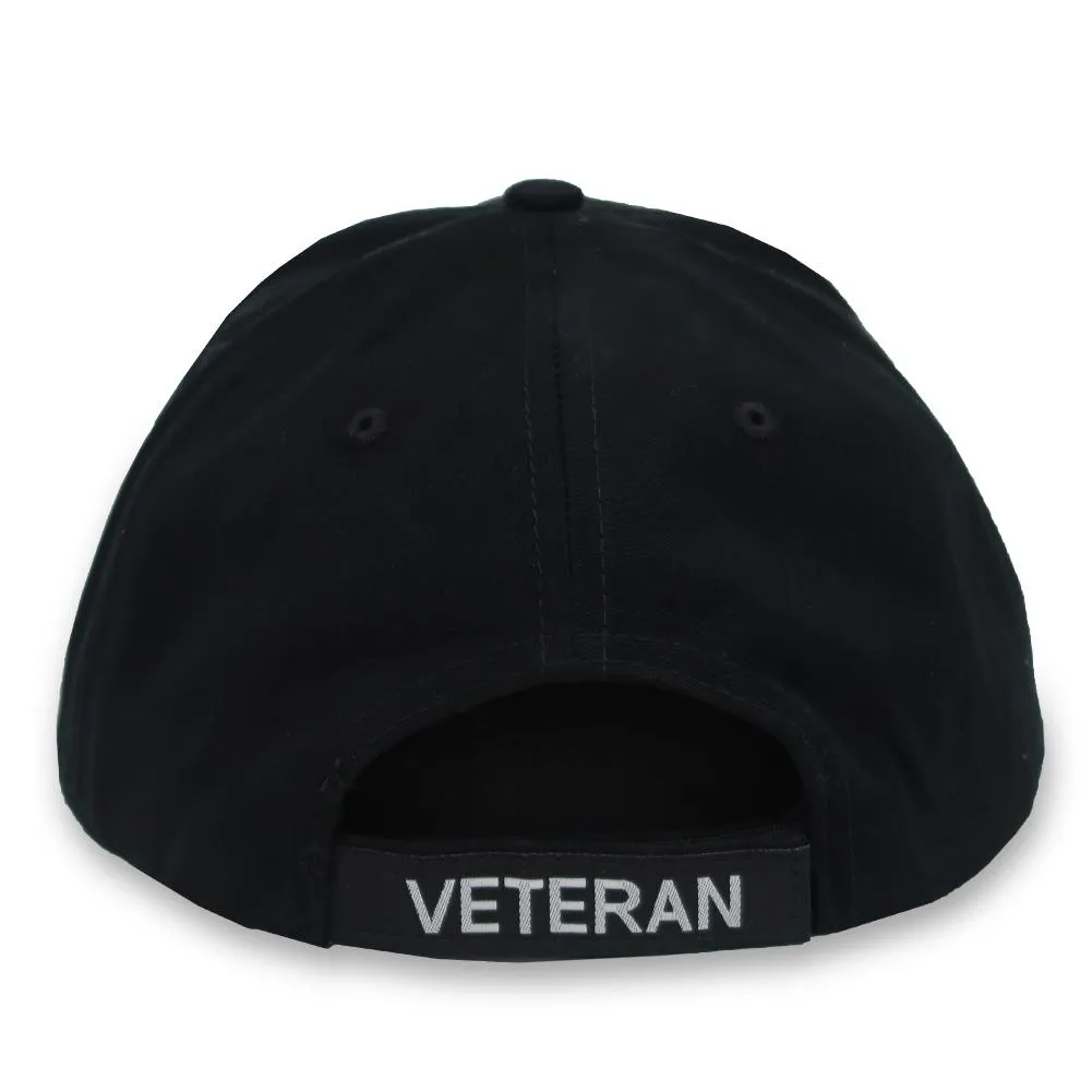 Veteran Flag Hat (Black)