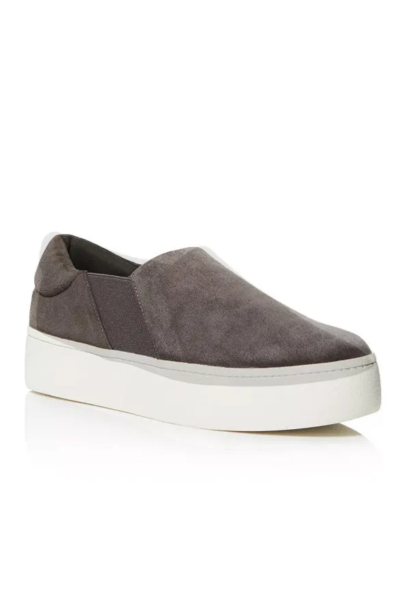 Warren Sneaker - Steel Suede