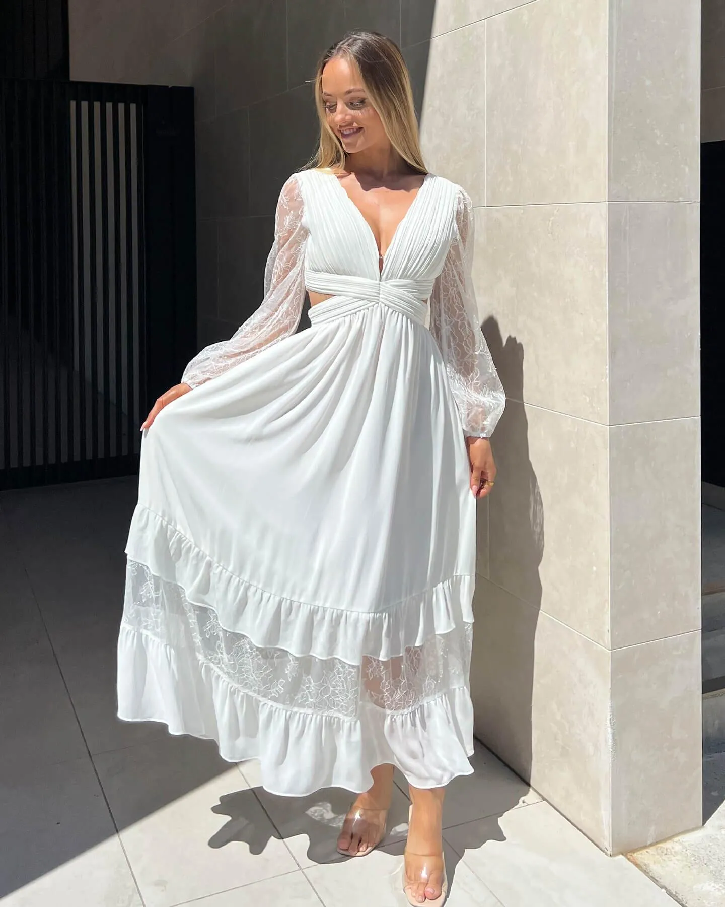 White Annie Dress