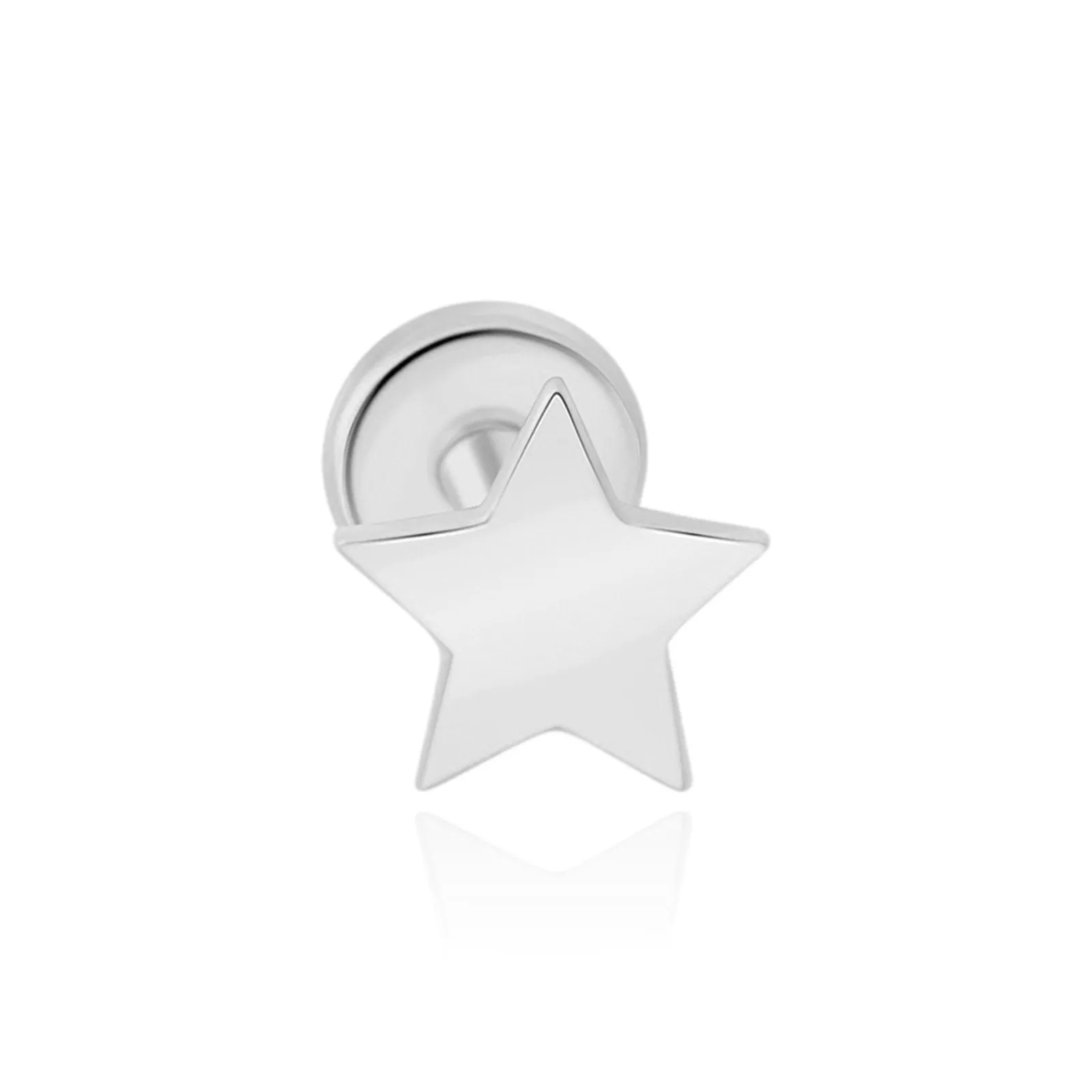 Gold Star Flat Back Stud