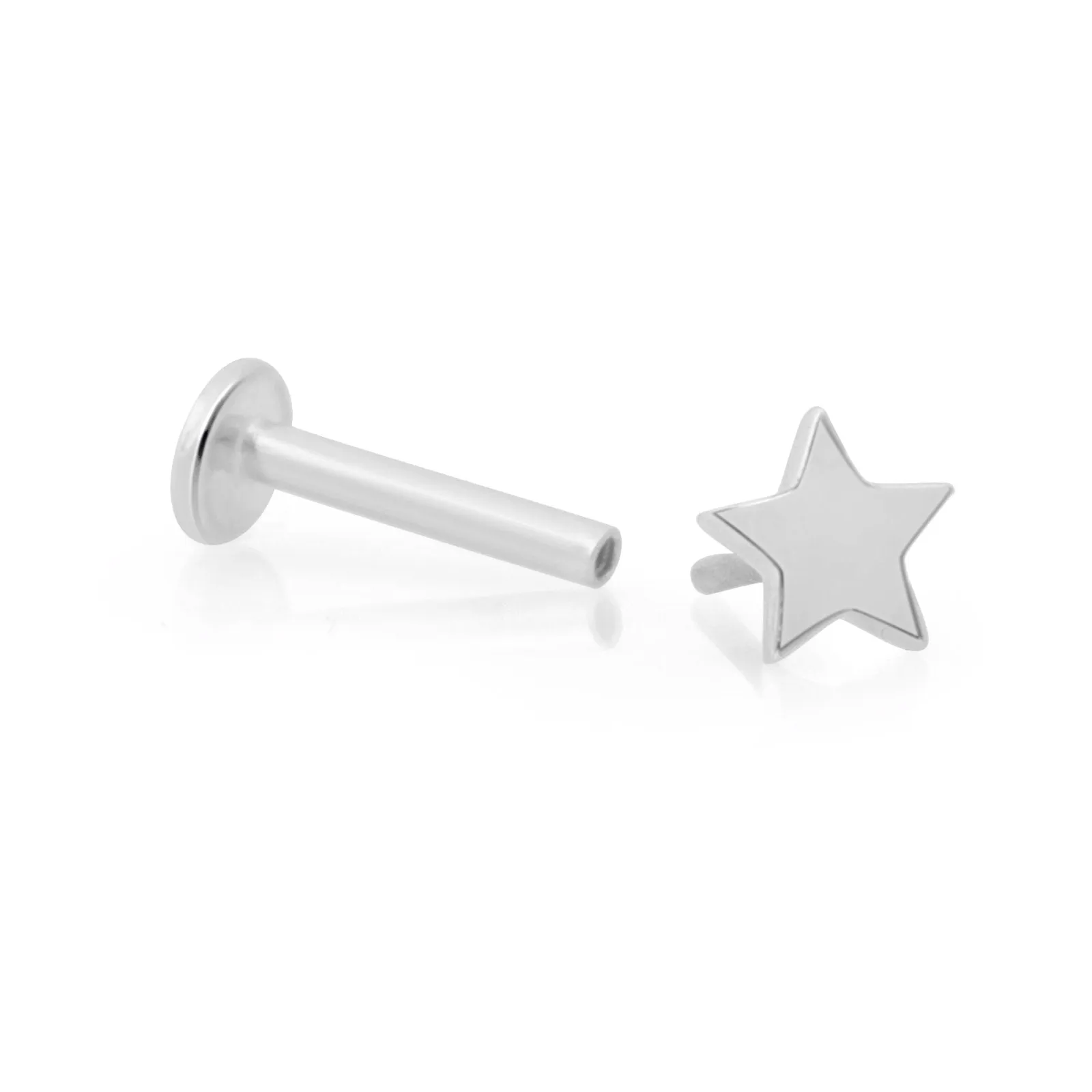 Gold Star Flat Back Stud