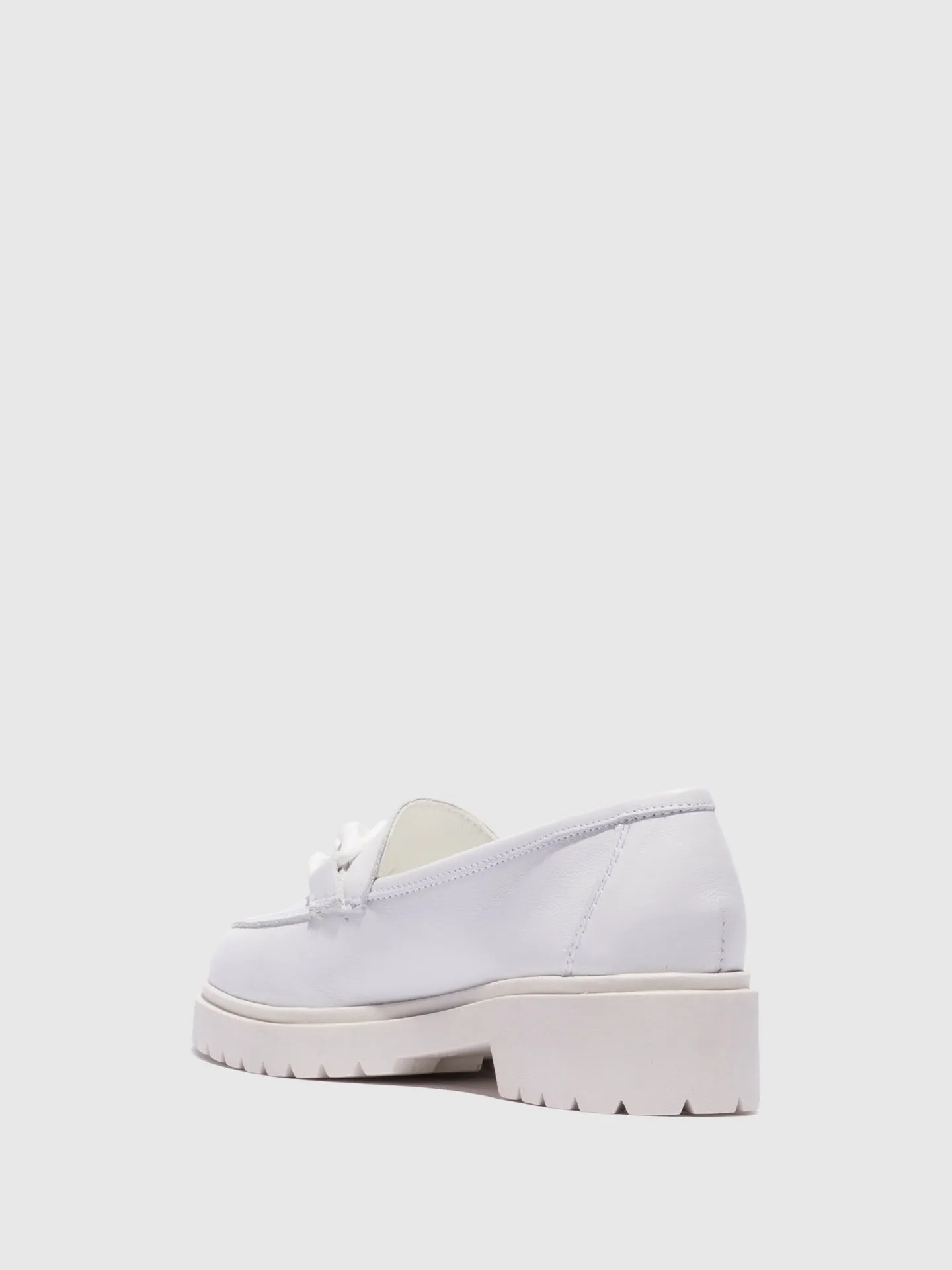 White Round Toe Shoes