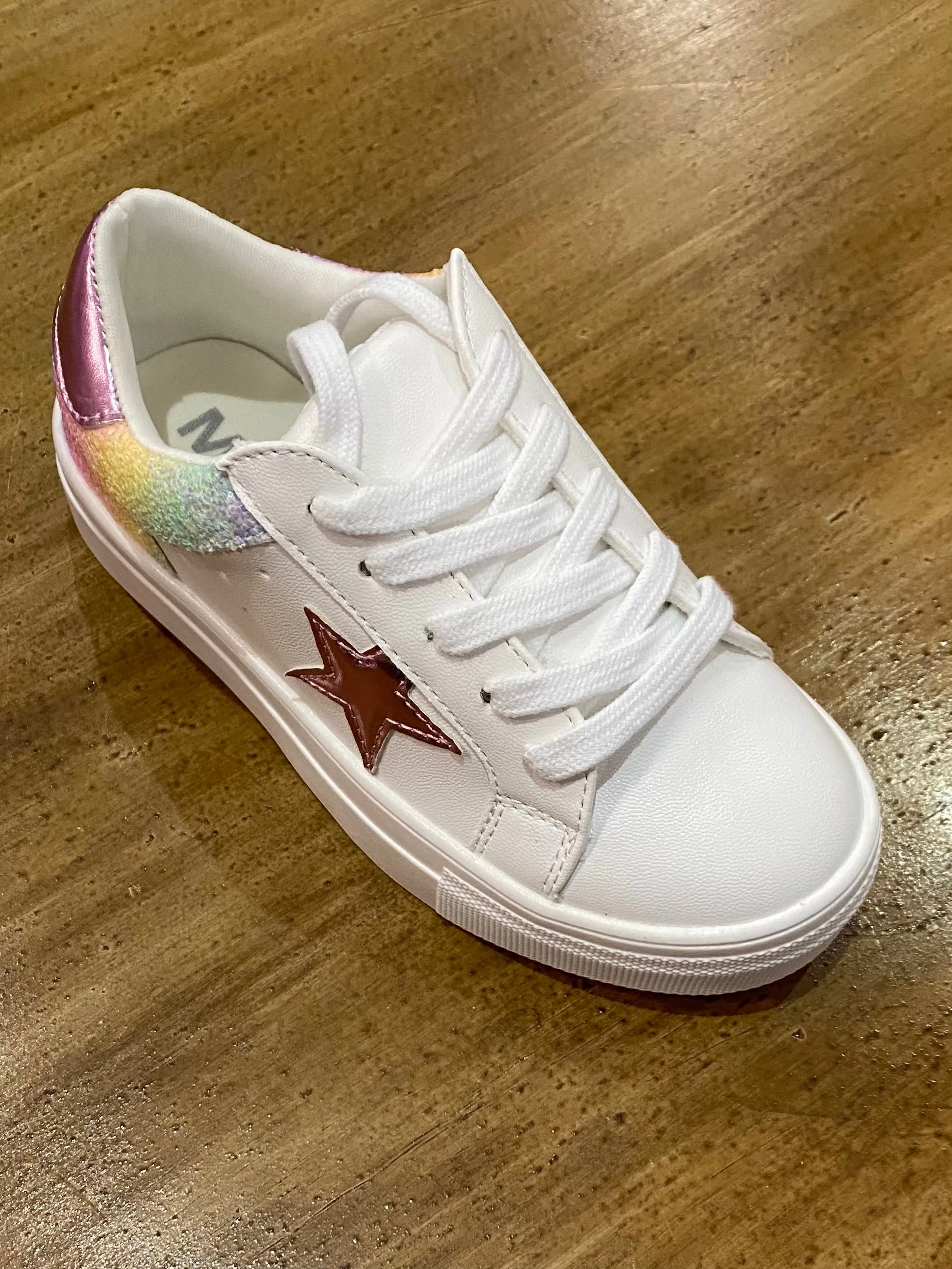 White with Pink Star - Shop Now