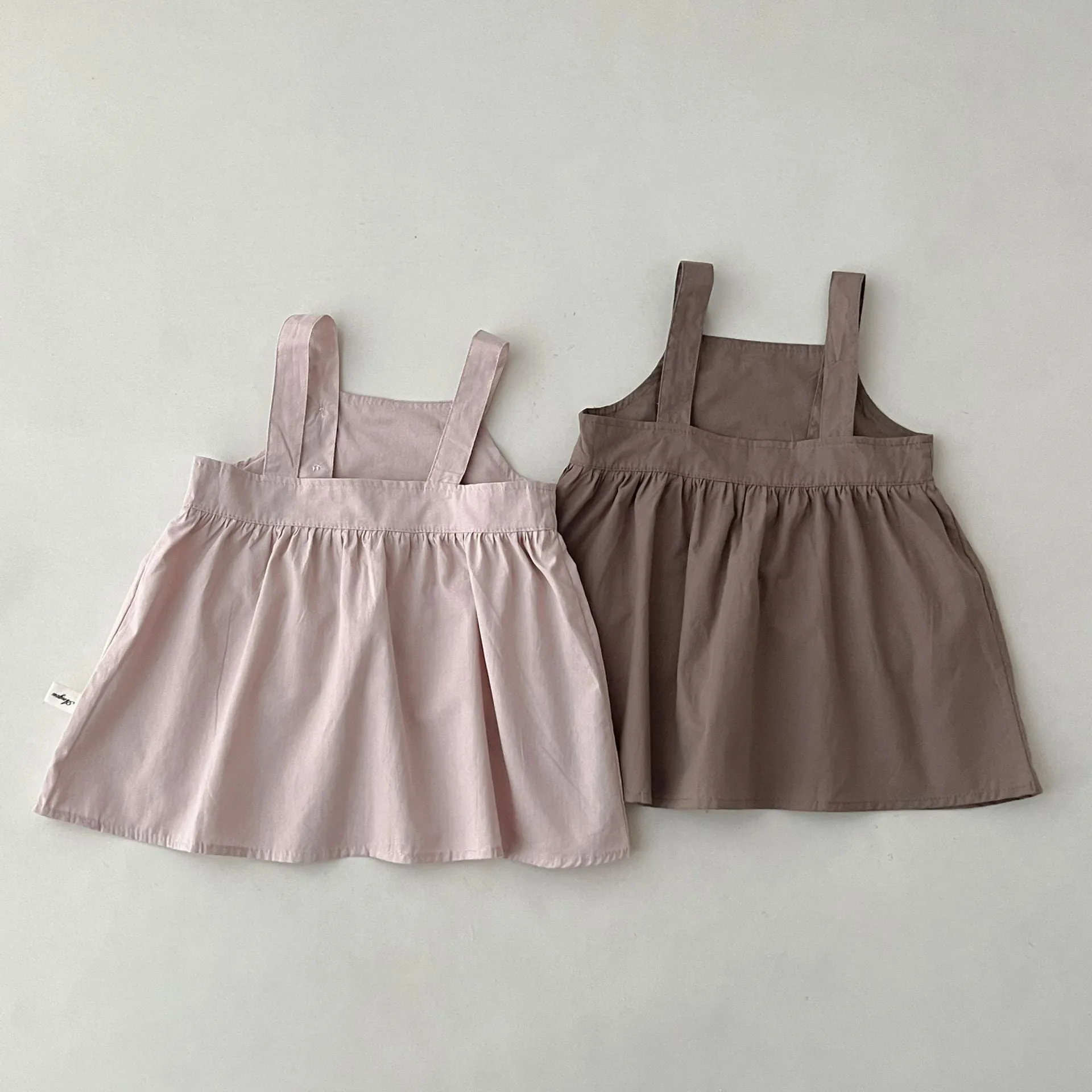 Wholesale Baby Girl Solid Color Dresses - Item Number 24030115