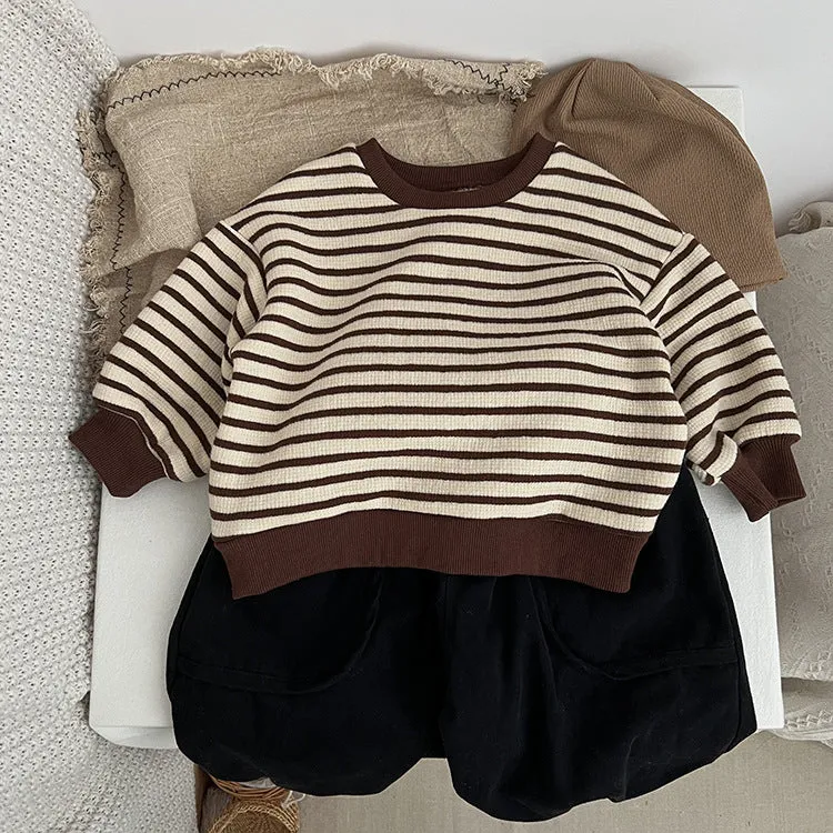 Wholesale Striped Tops for Baby Boys - Product Code 23113018