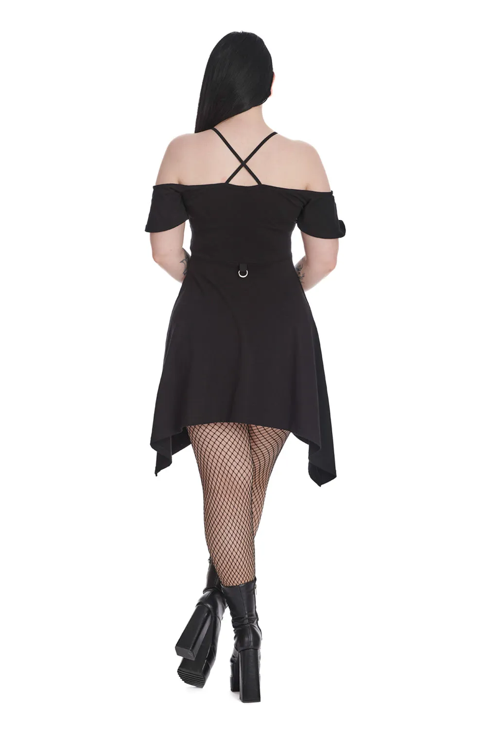 Off the Shoulder Dress - Witch Theme