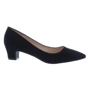 Women Microfiber Low Heel Pump