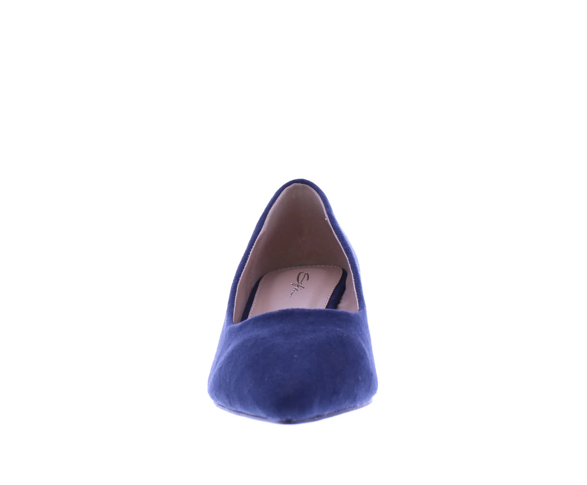 Women Microfiber Low Heel Pump