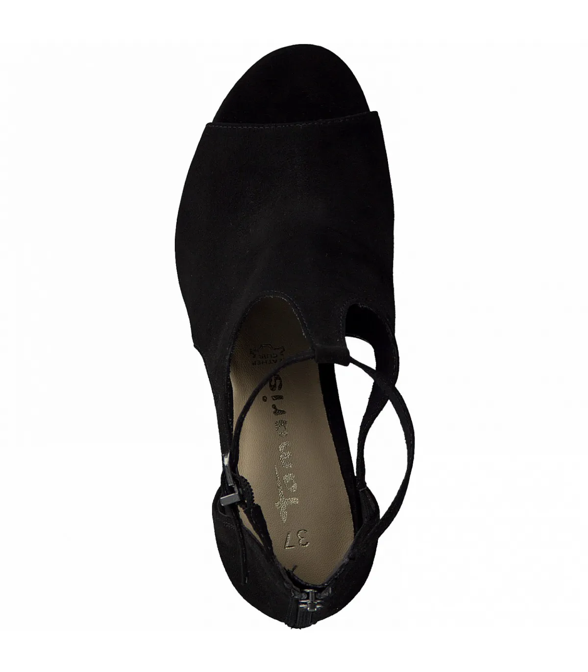 Women's Sandal Tamaris Heel - Black