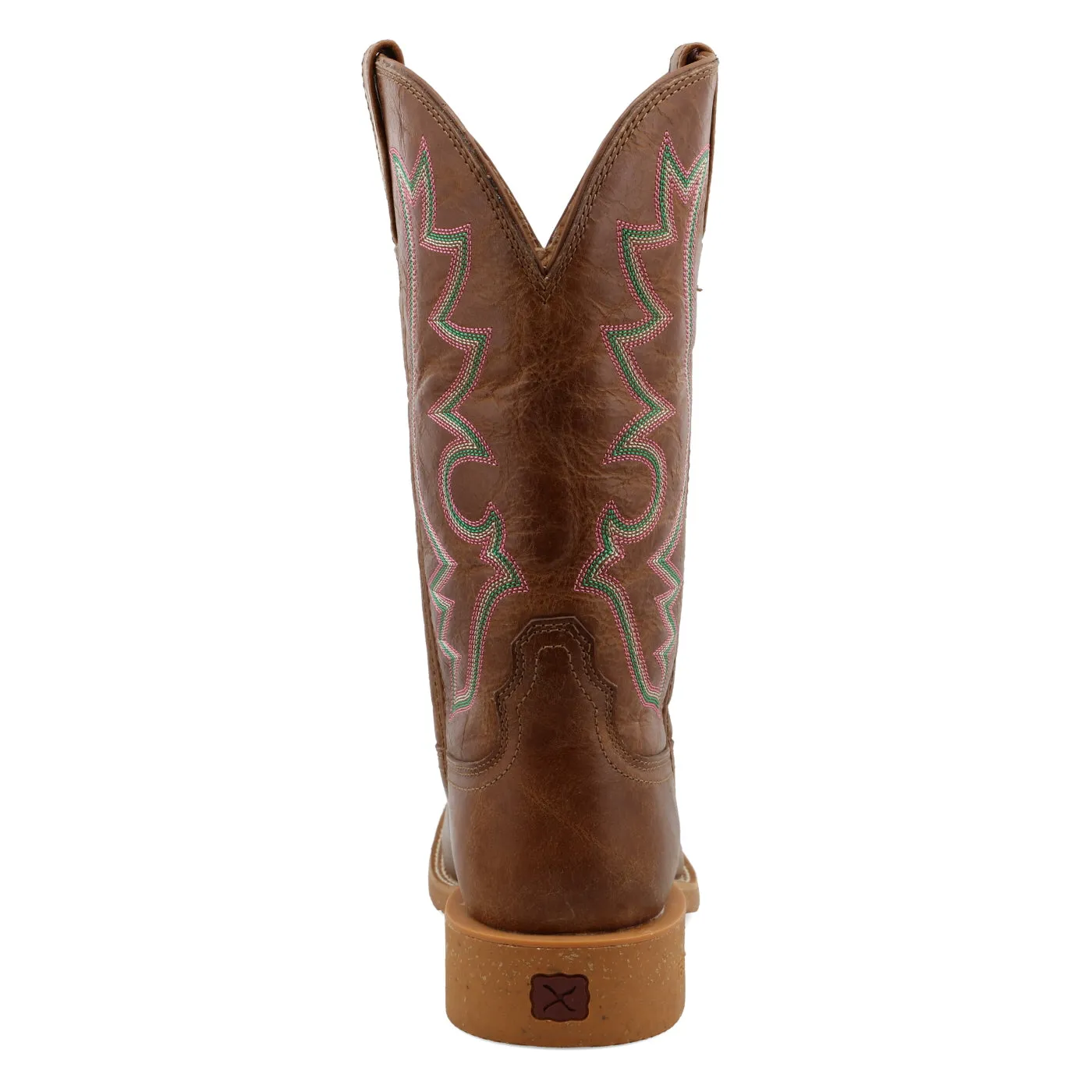 Womens Twisted X 11 Tech X Boot Roasted Pecan Square Toe Western Boot