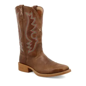 Womens Twisted X 11 Tech X Boot Roasted Pecan Square Toe Western Boot