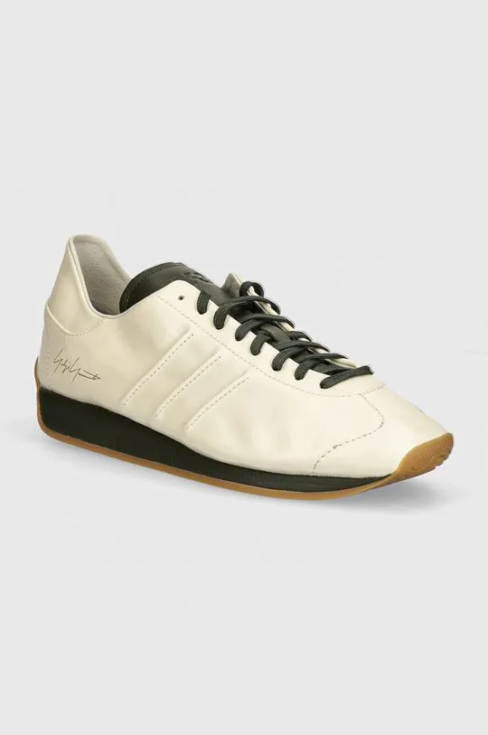 Y-3 leather sneakers Country beige color JH8917