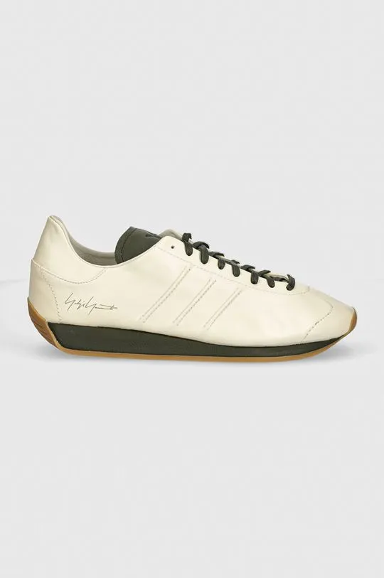 Y-3 leather sneakers Country beige color JH8917