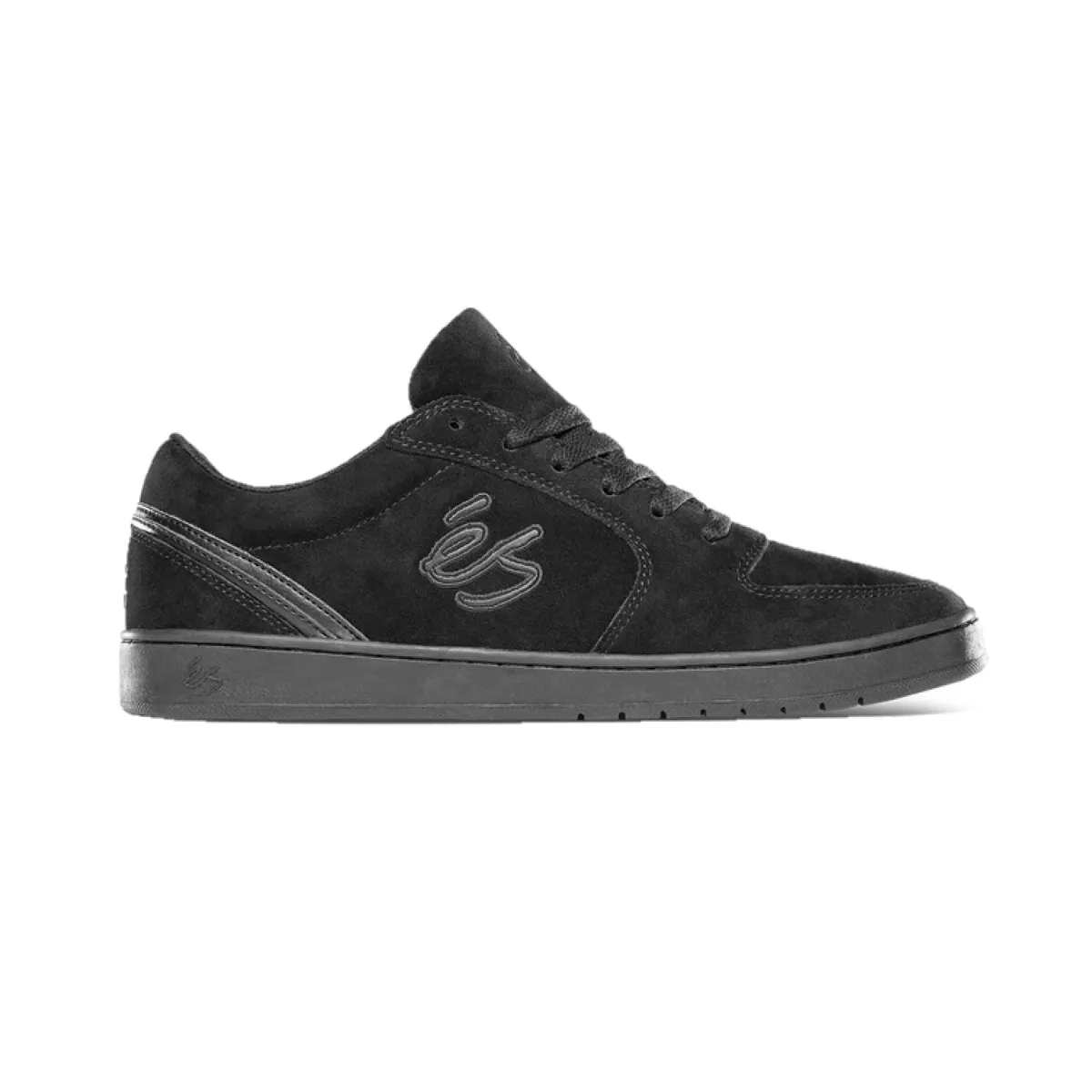 ÉS 5101000184/003 EOS MN'S (Medium) Black Suede & Synthetic Skate Shoes